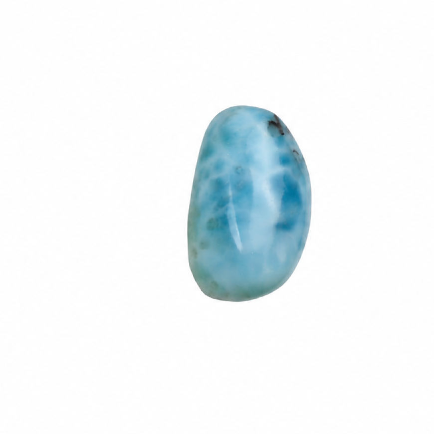 Genuine Sky Blue Larimar Oval No Metal Stones 17mm 0g