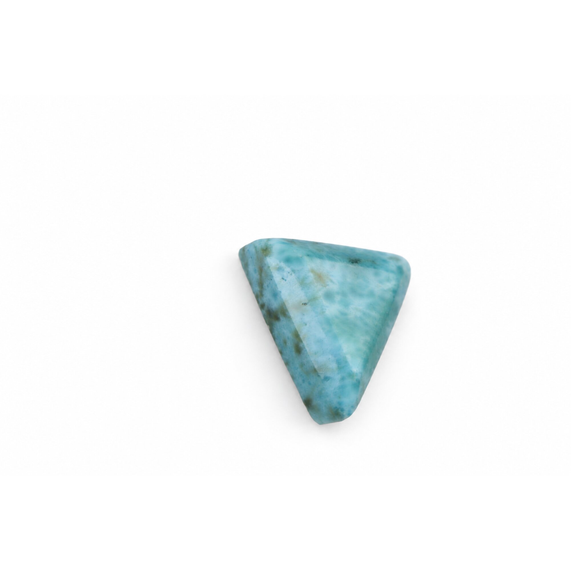 Genuine Handcrafted Polished: Natural Dominican Larimar Cabochon 28mm – photo 3