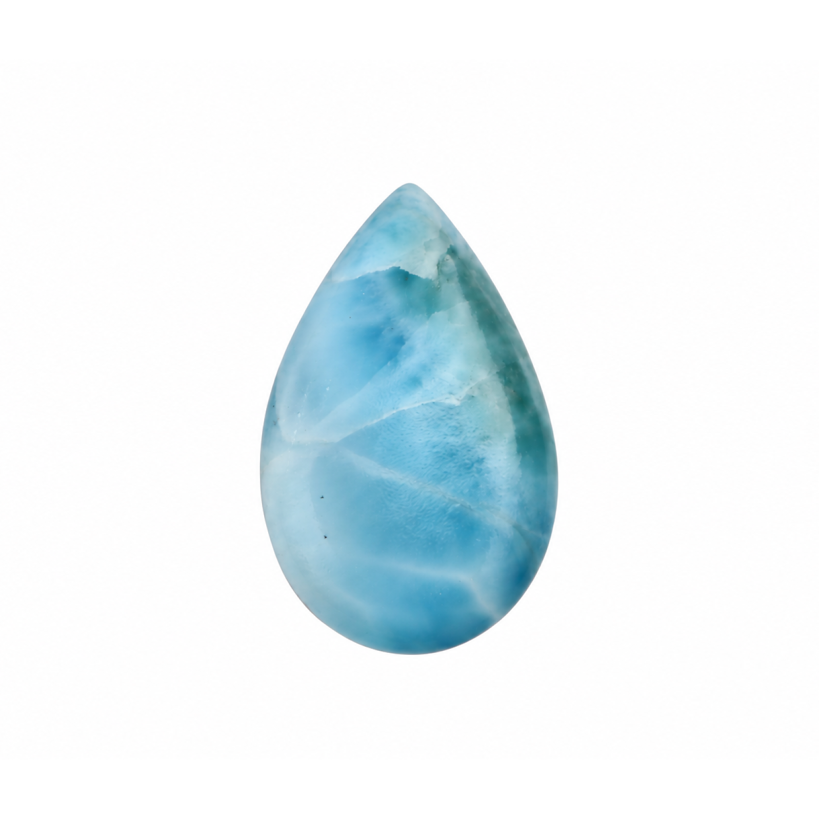 Artisan Crafted - ocean - blue - larimar - Polished - 32mm