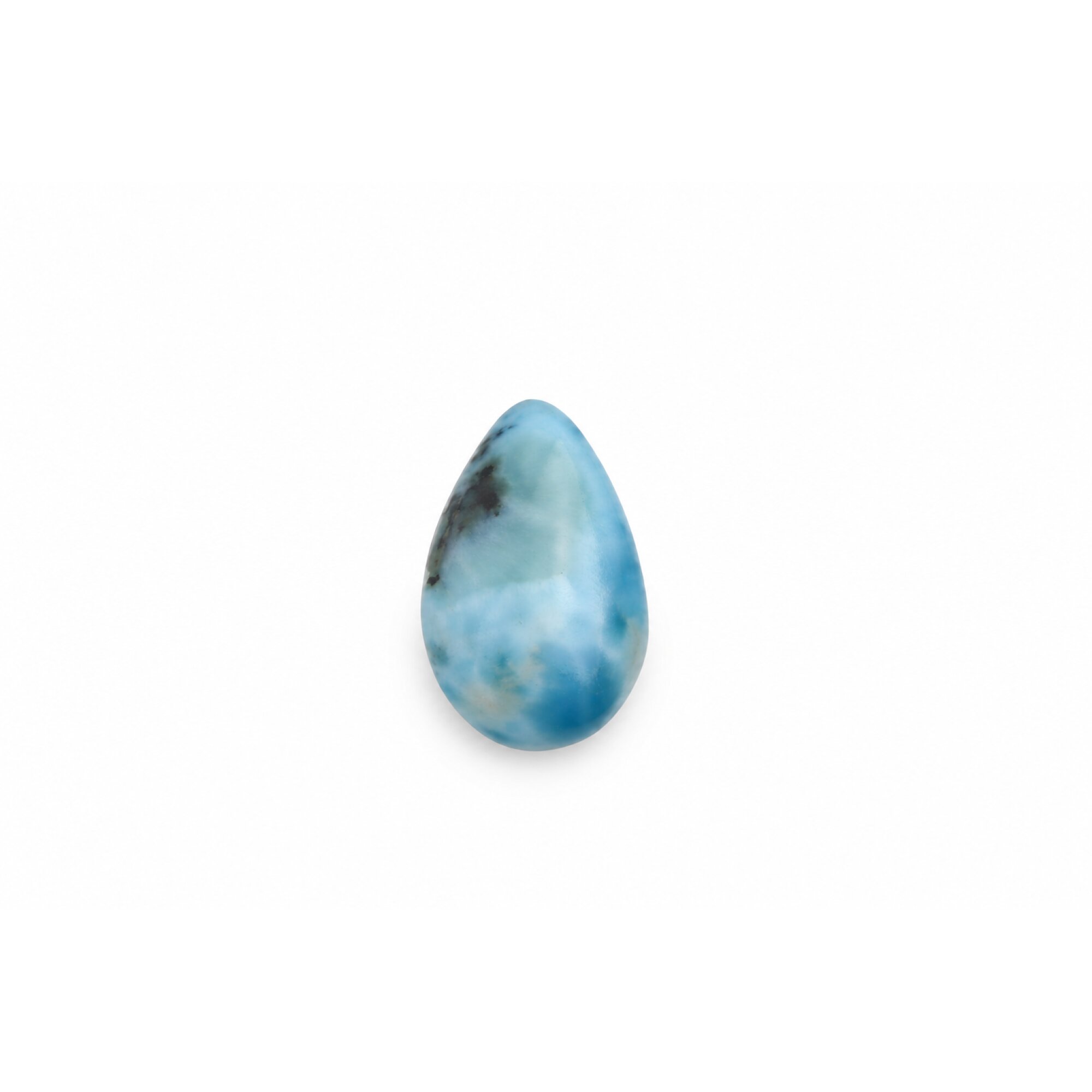 Handmade light blue larimar Polished 29mm – photo 3