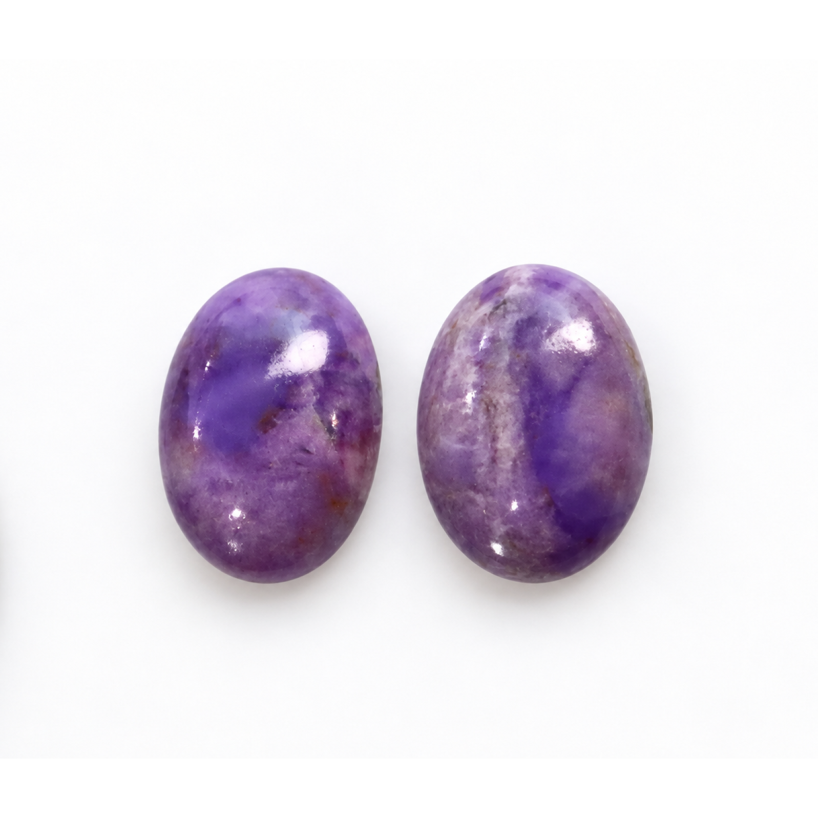 Original purple sugilite matched pair 14.5mm