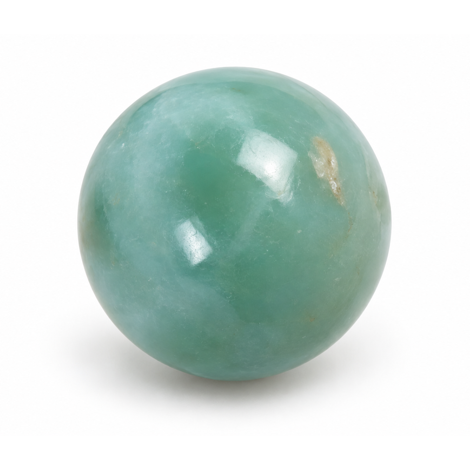 Genuine green blue Dominican Larimar bead 11.3mm
