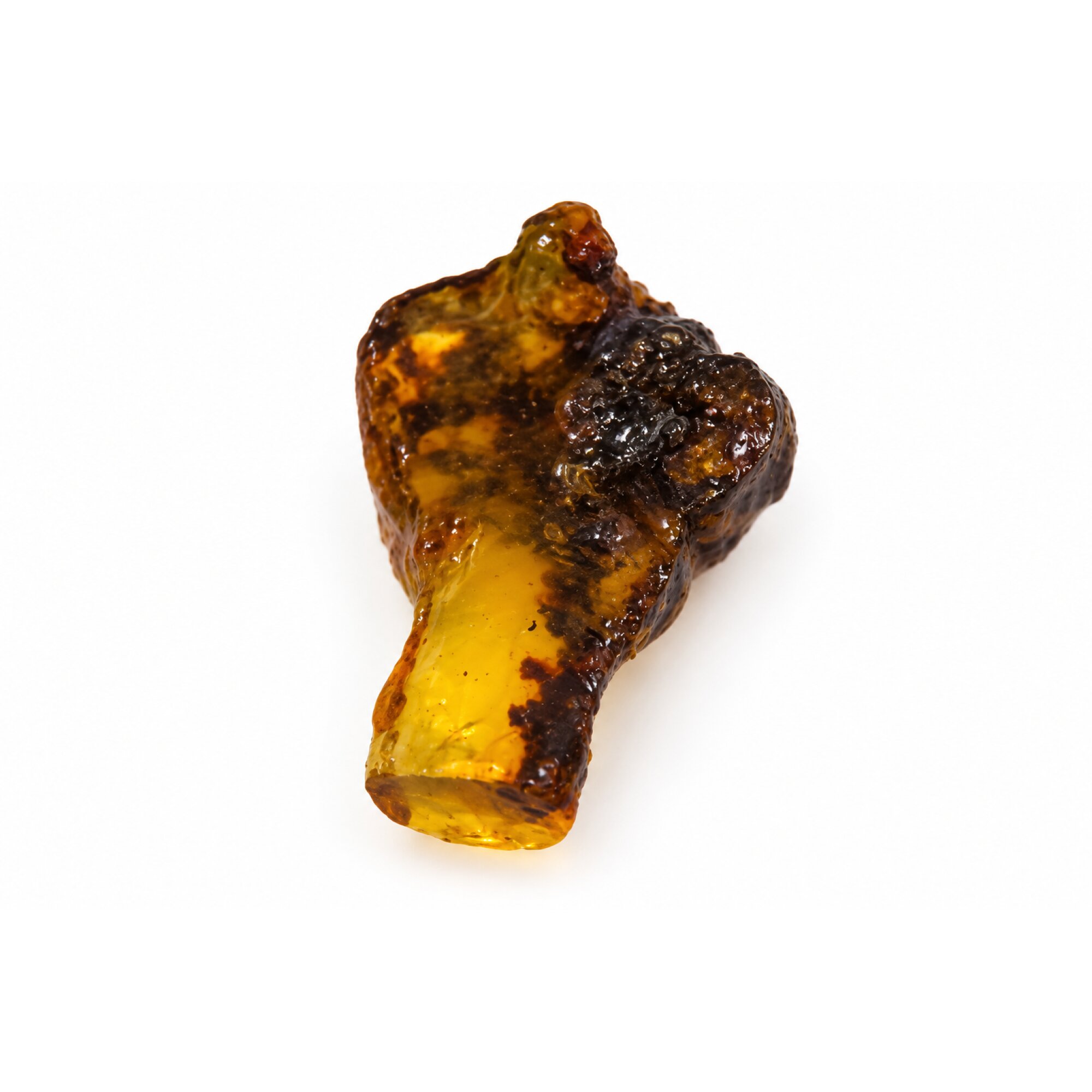 Genuine sky blue rough specimen Dominican amber 8.5g – photo 10