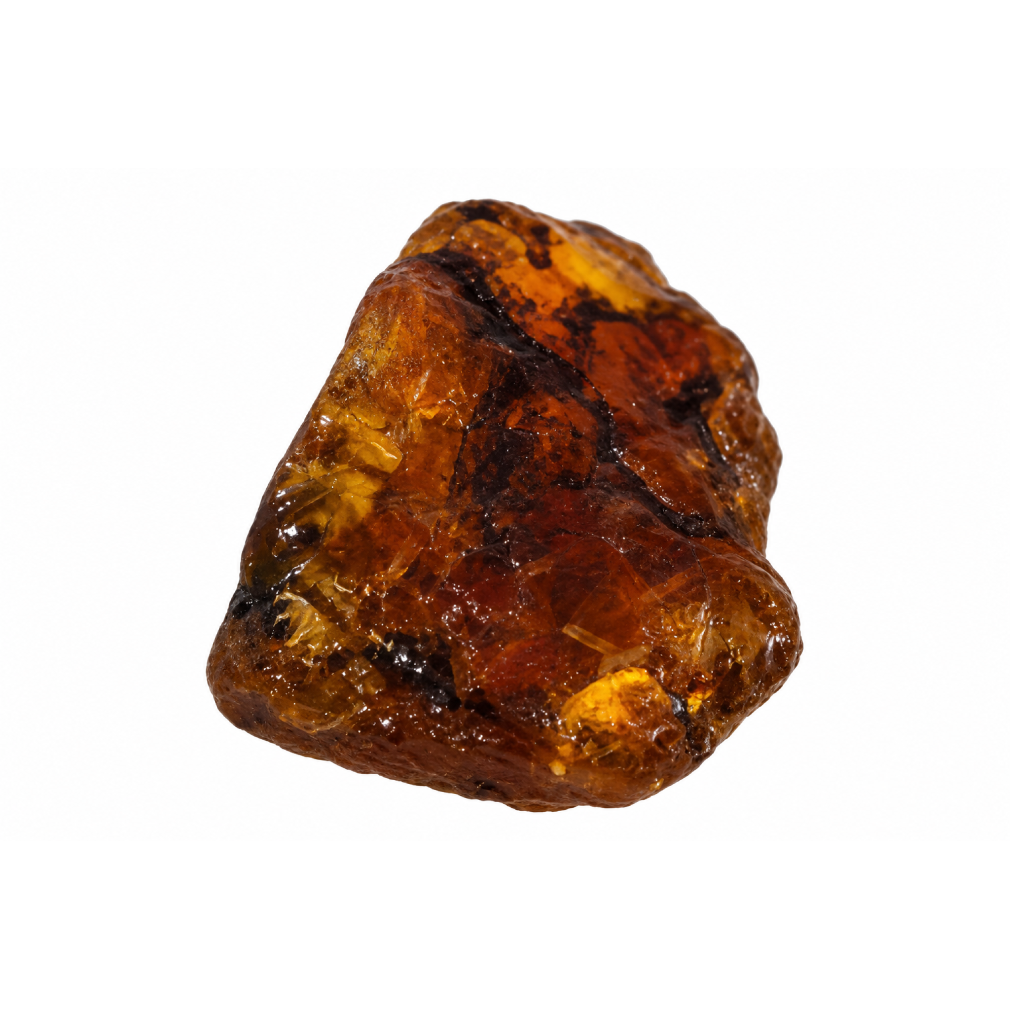 Organic beauty sky blue rough specimen Dominican amber 9.6g – photo 12