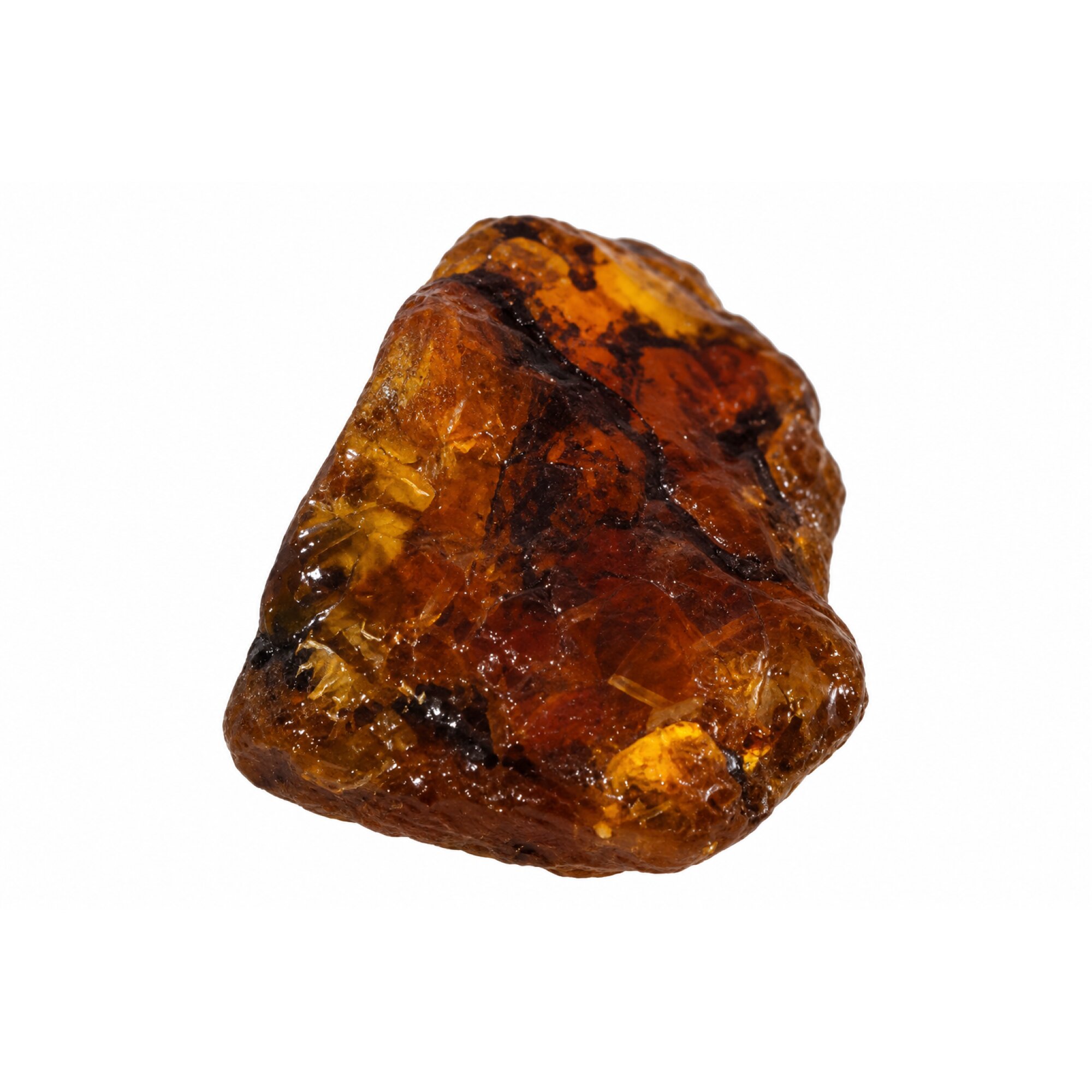 Organic beauty sky blue rough specimen Dominican amber 9.6g – photo 12