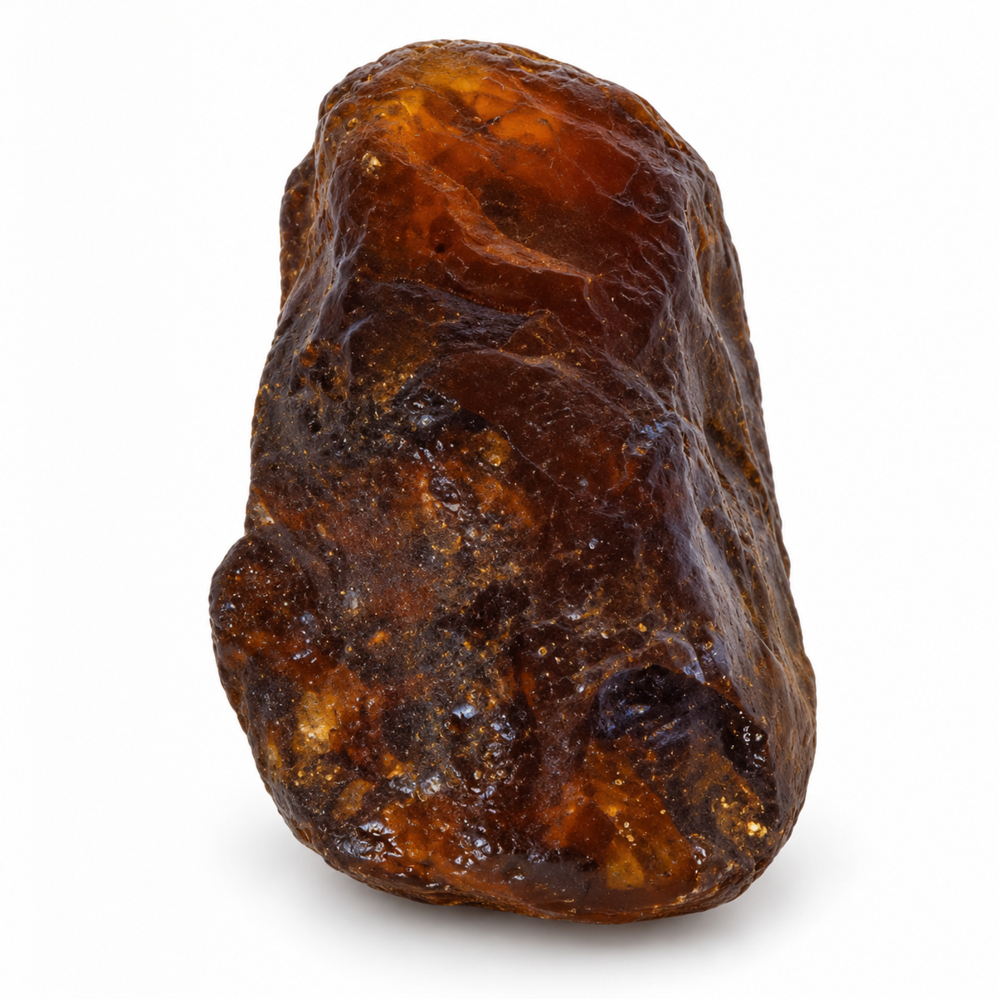 Naturally formed green blue rough specimen Dominican amber 32.8g – photo 10