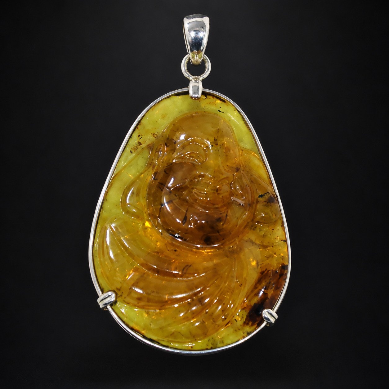 Premium sky blue Dominican amber sterling silver amber 7.1g – photo 10
