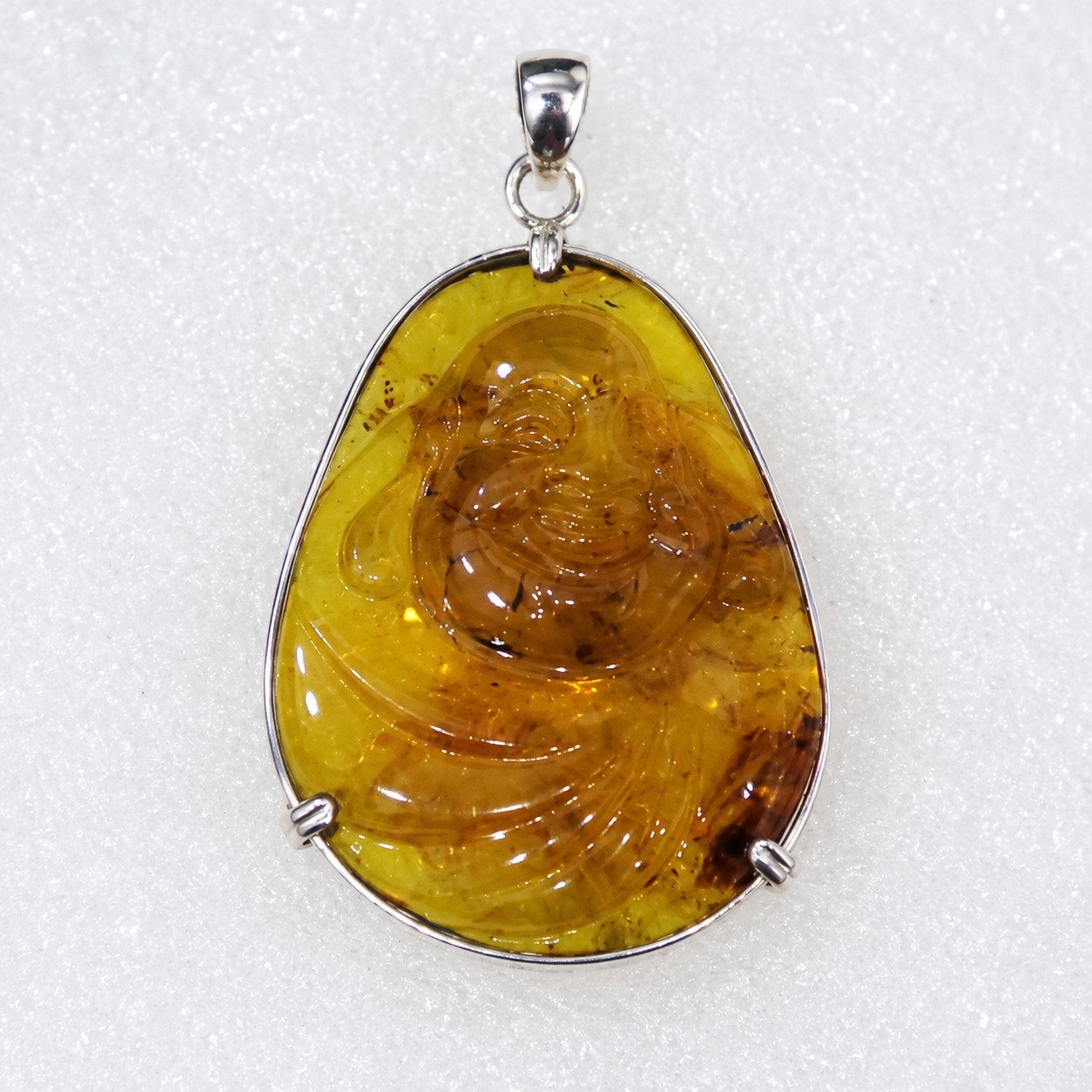Premium sky blue Dominican amber sterling silver amber 7.1g – photo 12