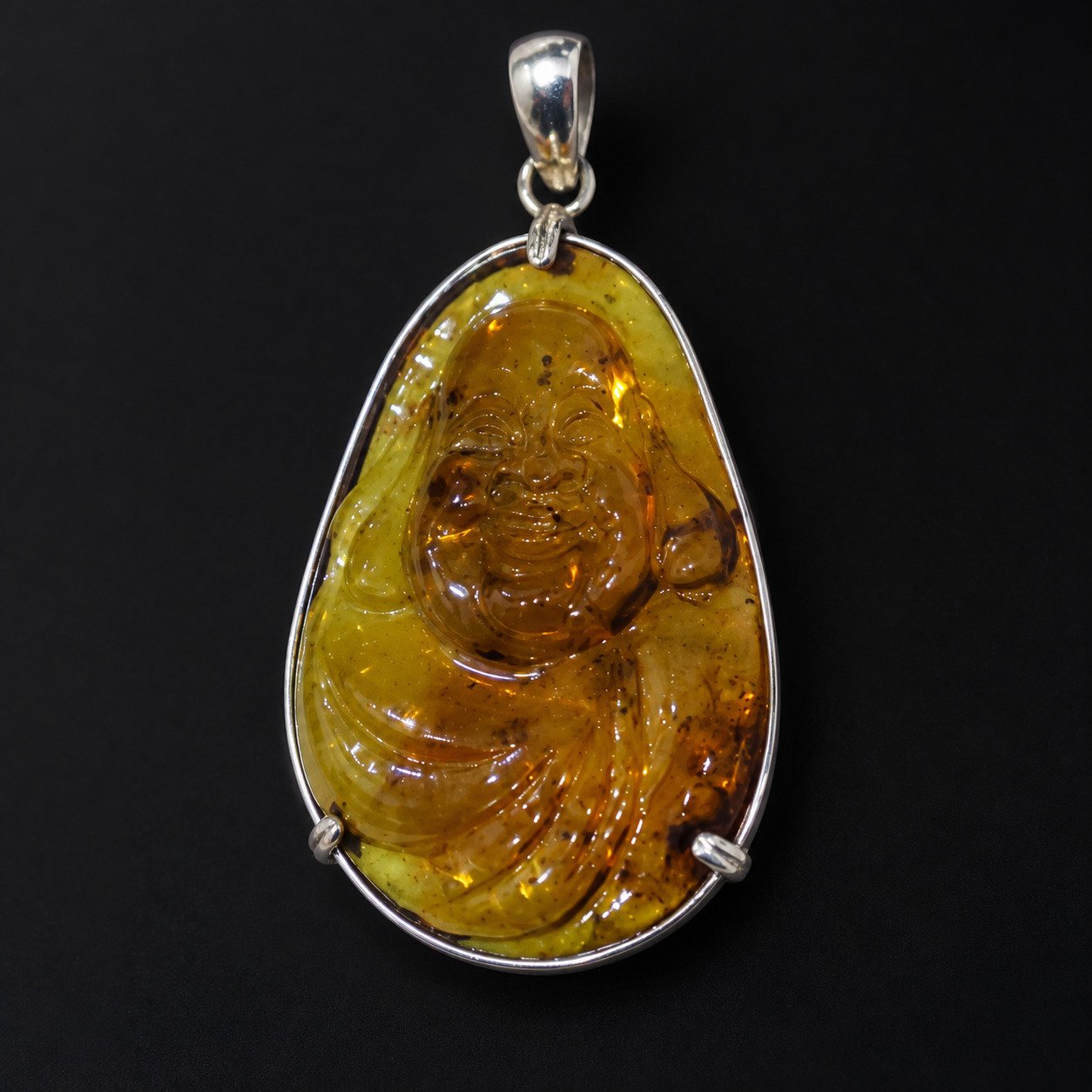 Premium sky blue Dominican amber sterling silver amber 7.1g – photo 14